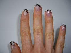french blanche pailletee leopard noir.JPG